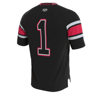 New Mexico Lobos GameDay Greats Lightweight Collegiate Football Blackout Fashion Jersey