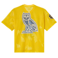 Golden State Warriors X OVO Mesh Football Jersey -