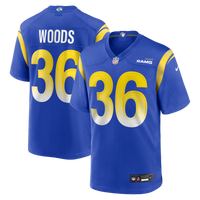 Los Angeles Rams Charles Woods Nike Royal Game Jersey