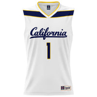 #1 Cal Bears GameDay Greats Lightweight Basketball Fashion Jersey - White
