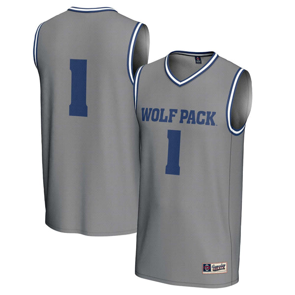 #1 Nevada Wolf Pack GameDay Greats Lightweight Basketball Fashion Jersey - Gray