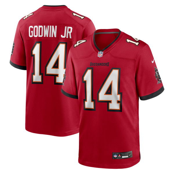 Tampa Bay Buccaneers Chris Godwin Jr. Nike Red Game Player Jersey