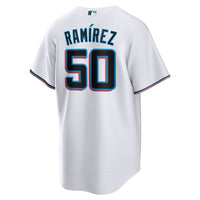 Miami Marlins Agustín Ramírez Nike White Home Replica Jersey