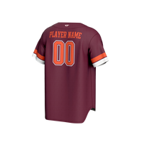 Virginia Tech Hokies GameDay Greats NIL Pick-A-Player Lightweight Baseball Jersey - Maroon