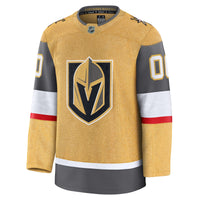 Vegas Golden Knights Fanatics Gold Home Premium Custom Jersey