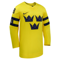 Sweden Hockey William Nylander Nike Yellow 2026 Away Replica Jersey