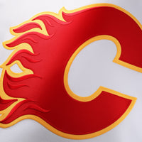 Calgary Flames Fanatics White Away Authentic Pro Jersey