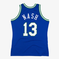 Dallas Mavericks Mitchell & Ness Steve Nash 1998 Swingman Authentic Jersey - Royal Blue