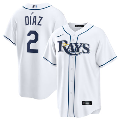 Tampa Bay Rays Yandy Díaz Nike White Home Replica Jersey