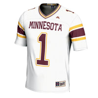 #1 Minnesota Golden Gophers GameDay Greats Football Jersey – White