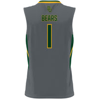 #1 Baylor Bears GameDay Greats Lightweight Basketball Jersey - Gray