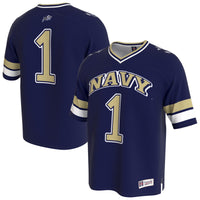 Navy Midshipmen GameDay Greats Lightweight Collegiate Football Fashion Jersey - Navy