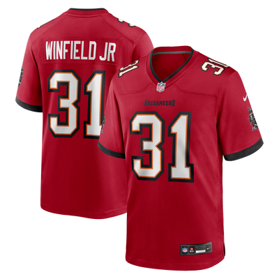 Tampa Bay Buccaneers Antoine Winfield Jr. Nike Red Game Jersey
