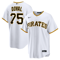 Pittsburgh Pirates Camilo Doval Nike White Home Replica Jersey