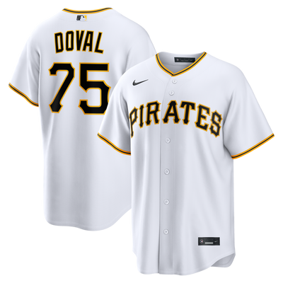 Pittsburgh Pirates Camilo Doval Nike White Home Replica Jersey