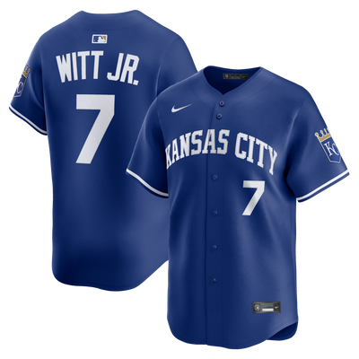 Kansas City Royals Bobby Witt Jr. Nike Royal Alternate 2 Limited Player Jersey