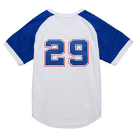 Atlanta Braves John Smoltz Mitchell & Ness White 2004 Cooperstown Collection Authentic Throwback Jersey