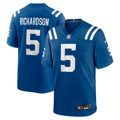 Indianapolis Colts Anthony Richardson Nike Royal Game Jersey