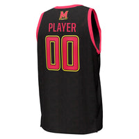 Maryland Terrapins Under Armour NIL Pick-A-Player Basketball Replica Jersey - Black