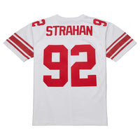 New York Giants Michael Strahan Mitchell & Ness White Legacy Replica Jersey