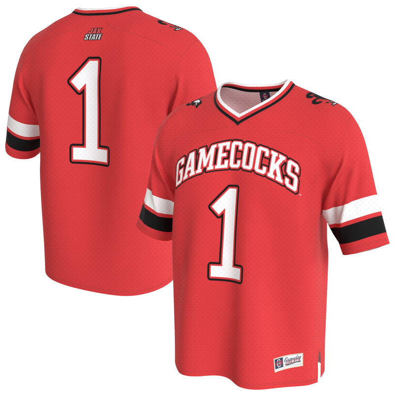 Jacksonville State Gamecocks GameDay Greats Lightweight Collegiate Football Fashion Jersey - Red