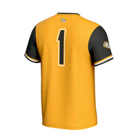 VCU Rams GameDay Greats Lightweight Collegiate Softball Fashion Jersey - Gold