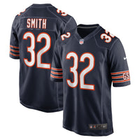 Chicago Bears Terell Smith Nike Navy Game Jersey