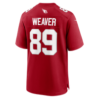 Arizona Cardinals Xavier Weaver Nike Cardinal Team Game Jersey