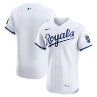Kansas City Royals Nike White Home Elite Jersey
