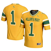 #1 William & Mary Tribe GameDay Greats Football Jersey - Gold
