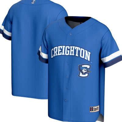 Creighton Bluejays GameDay Greats Spirit Baseball Jersey - Blue