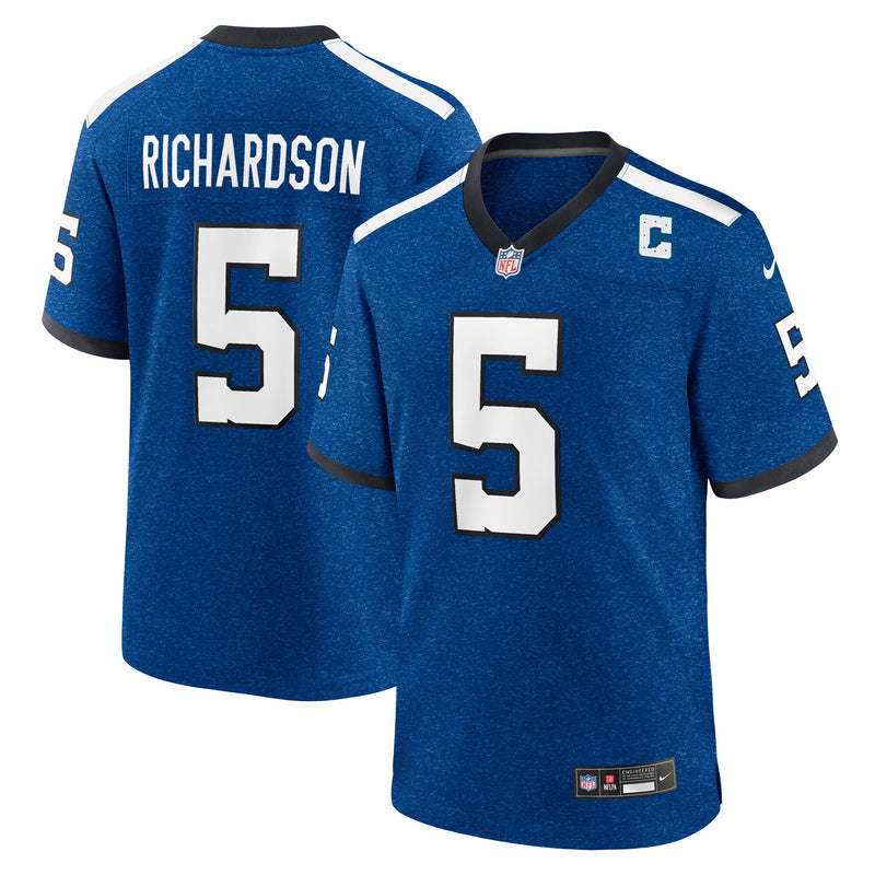 Indianapolis Colts Anthony Richardson Nike Royal Indiana Nights Alternate Game Jersey