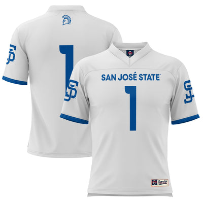 #1 San Jose State Spartans GameDay Greats Football Jersey - White