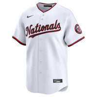 Washington Nationals CJ Abrams Nike White Home Limited Player Jersey