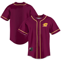 Central Michigan Chippewas GameDay Greats Lightweight Baseball Jersey - Maroon