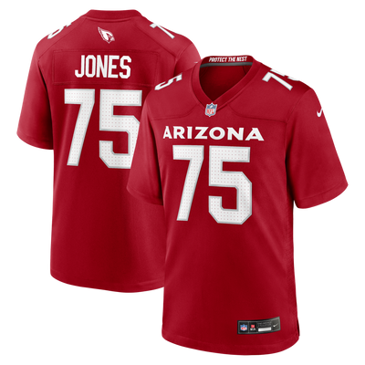 Arizona Cardinals Christian Jones Nike Cardinal Team Game Jersey