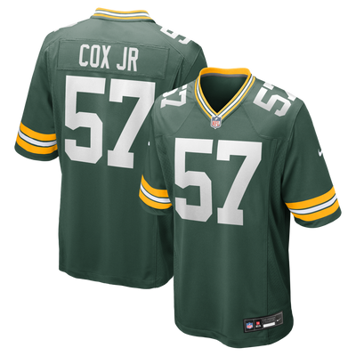 Green Bay Packers Brenton Cox Jr. Nike Green Game Jersey