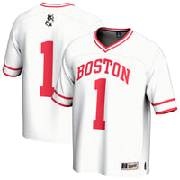 Boston University GameDay Greats Lightweight Collegiate Lacrosse Fashion Jersey - White