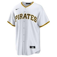 Pittsburgh Pirates Nike White #1 Dad Home Replica Jersey