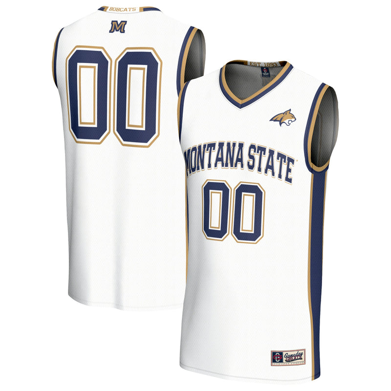 Montana State Bobcats GameDay Greats Lightweight Basketball Fashion Jersey - White