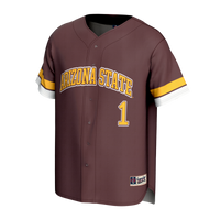 Arizona State Sun Devils GameDay Greats Lightweight Collegiate Baseball Fashion Jersey - Maroon