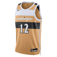 Washington Wizards Nike 2025/26 City Edition Swingman Jersey - Tan - Tre Johnson III
