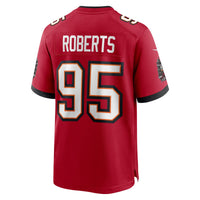 Tampa Bay Buccaneers Elijah Roberts Nike Red Team Game Jersey