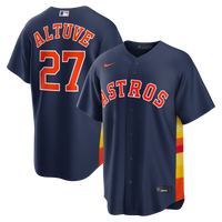 Houston Astros Jose Altuve Nike Navy Alternate 2 Replica Jersey
