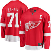 Detroit Red Wings Dylan Larkin Fanatics Branded Red Captain Home Breakaway Jersey