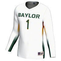 #1 Baylor Bears GameDay Greats Lightweight Volleyball Jersey - White