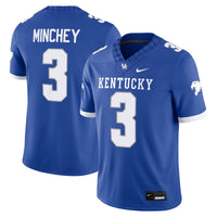 Kenny Minchey Kentucky Wildcats Nike Home Game Jersey - Royal