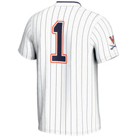 #1 Virginia Cavaliers GameDay Greats Lightweight Softball Jersey - White
