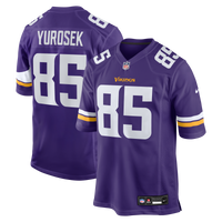 Minnesota Vikings Ben Yurosek Nike Purple Team Game Jersey