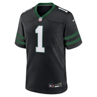 New York Jets David Bailey Nike Legacy Black Alternate Game Player Jersey